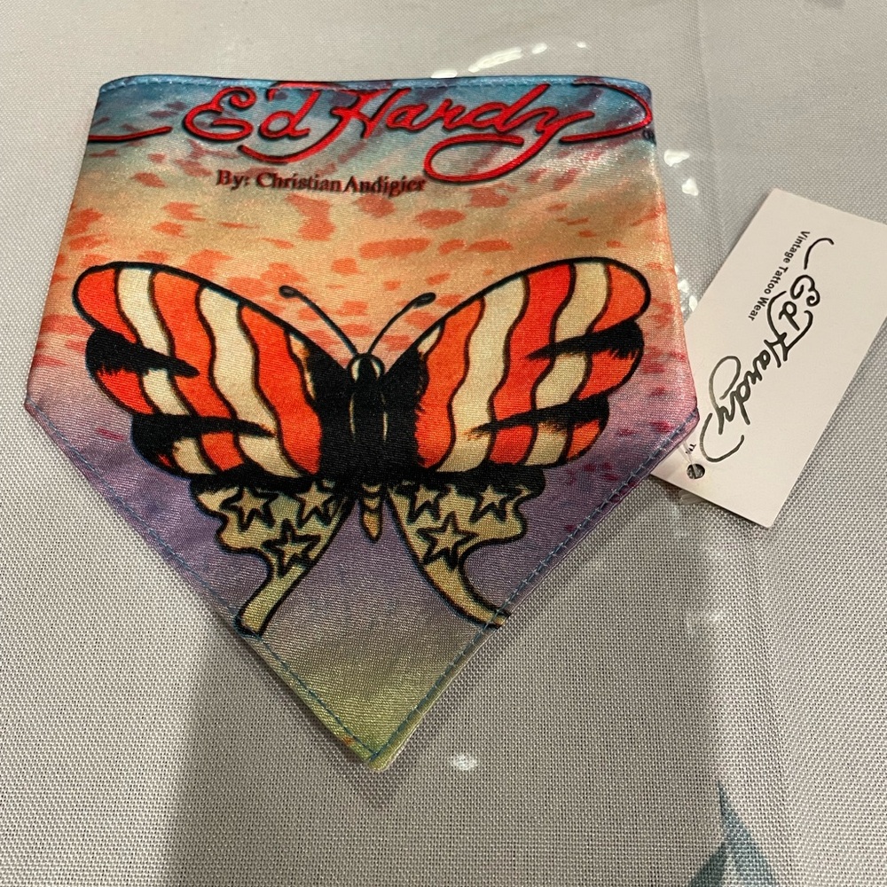Ed Hardy by Christian Audigier Pet Bandana